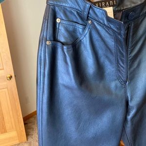 Leather Pants by Virani Sz 8